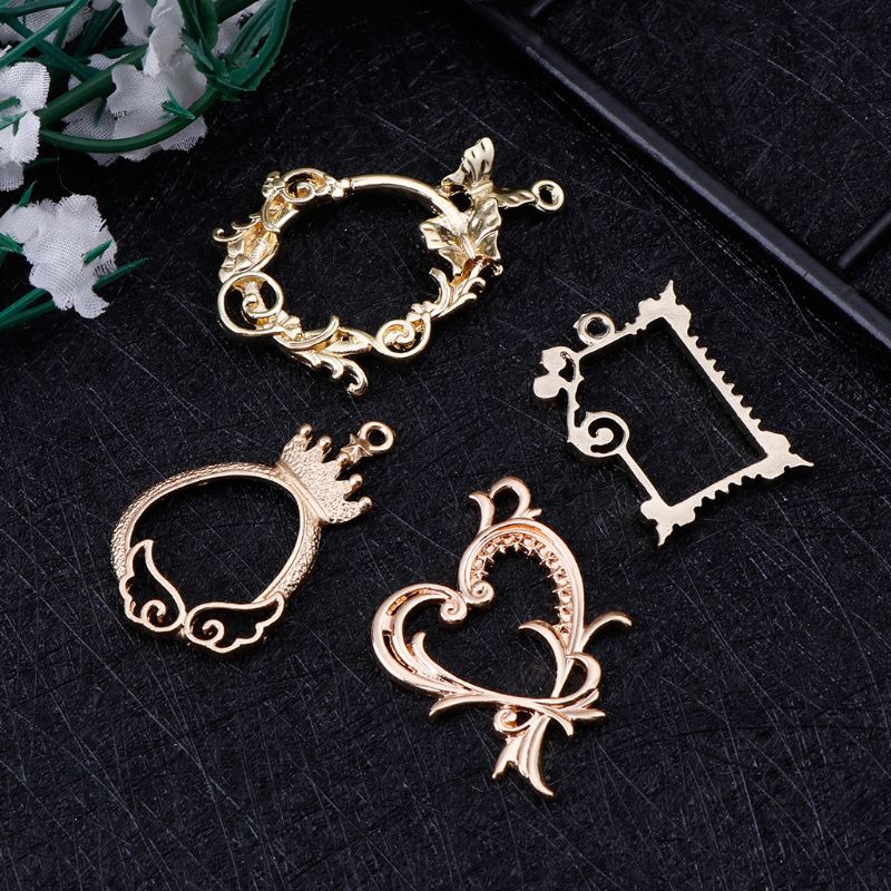 Jewelry Making Education - Металлическая оправа под старину, Изысканные цветы