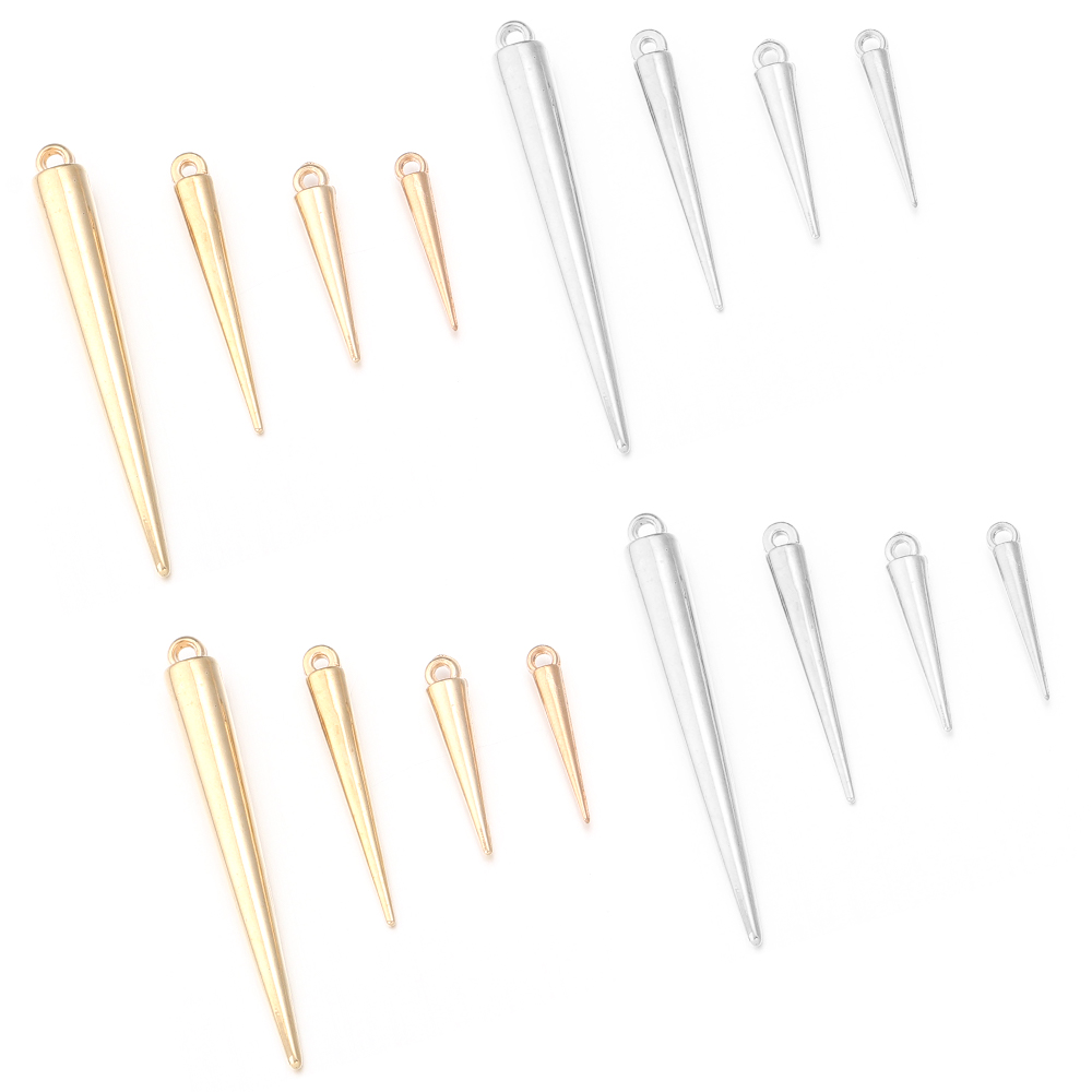 Jewelry Making Rivets - 50-200 шт./лот, конусообразные пластиковые подвески-шармы CCB,