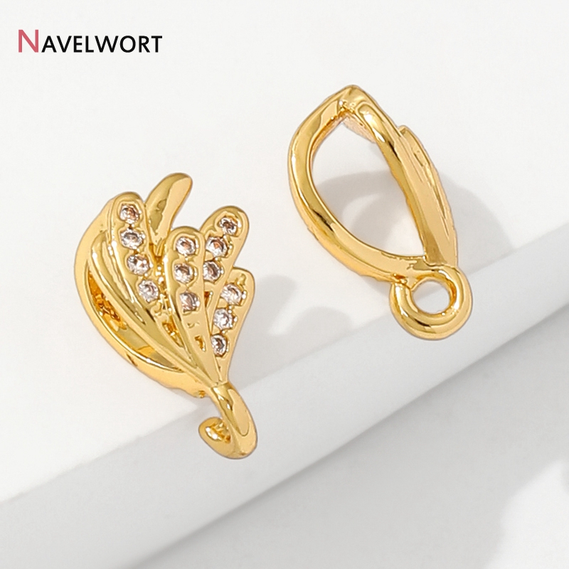 Jewelry Making Materials - фурнитура для бижутерии, 18K позолоченная латунь