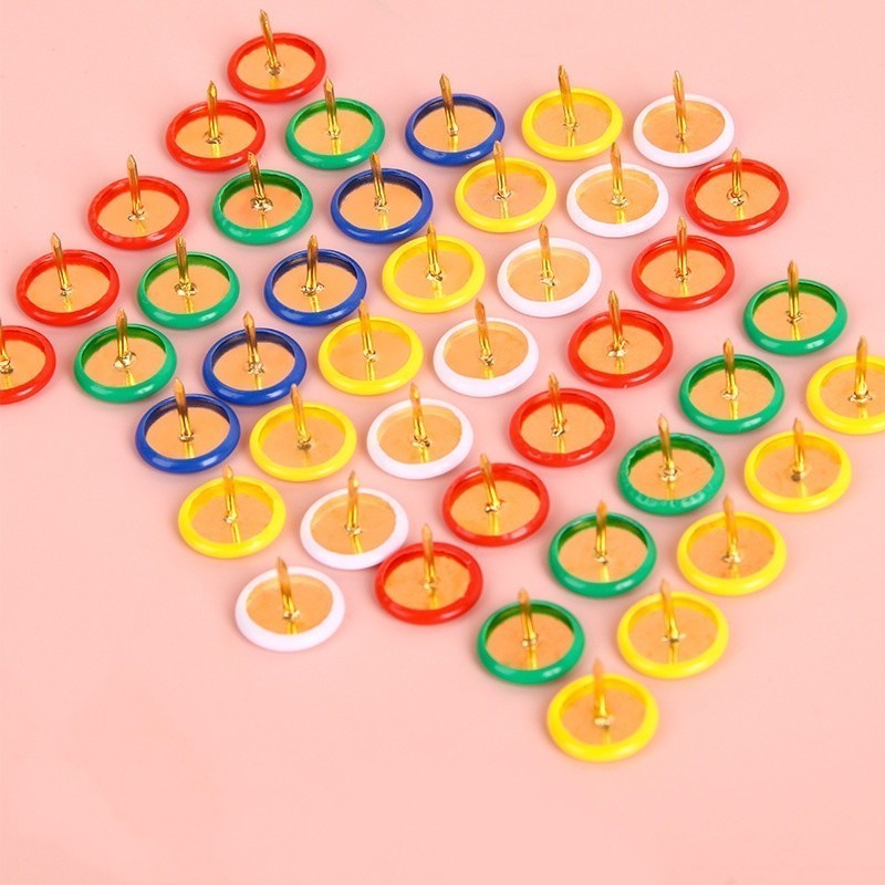 Head Pin Assorted - 435 шт. кнопок-гвоздиков с круглой головкой,