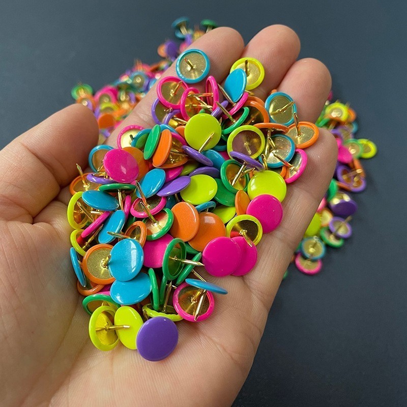 Head Pin Assorted - 180 шт. кнопок-гвоздиков с круглой головкой,
