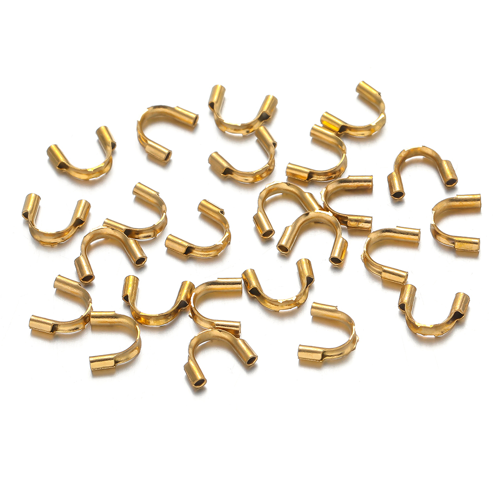 Jewelry Making Gold Wire - 50 шт. позолоченные U-образные соединительные пряжки
