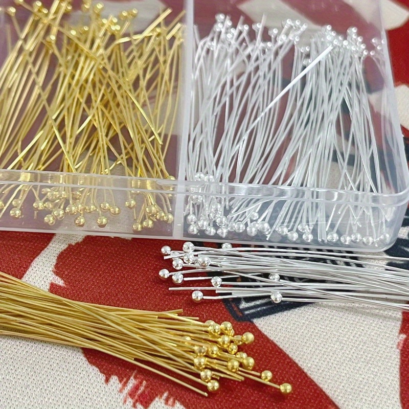 Jewelry Making Diy Kit - 200 шт., набор медных шариковых булавок