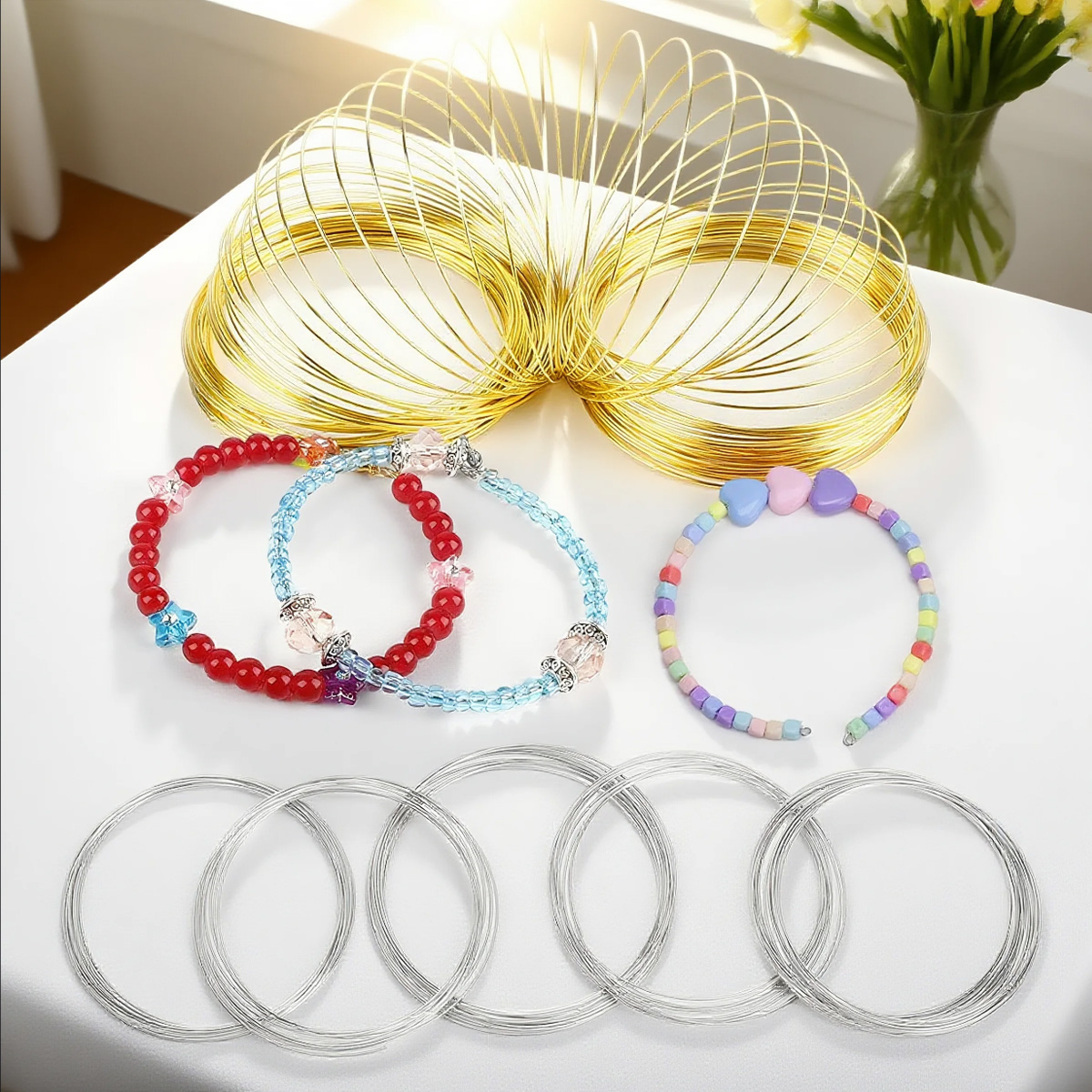 Jewelry Making Gold Wire - Памятная проволока из нержавеющей стали 0,6
