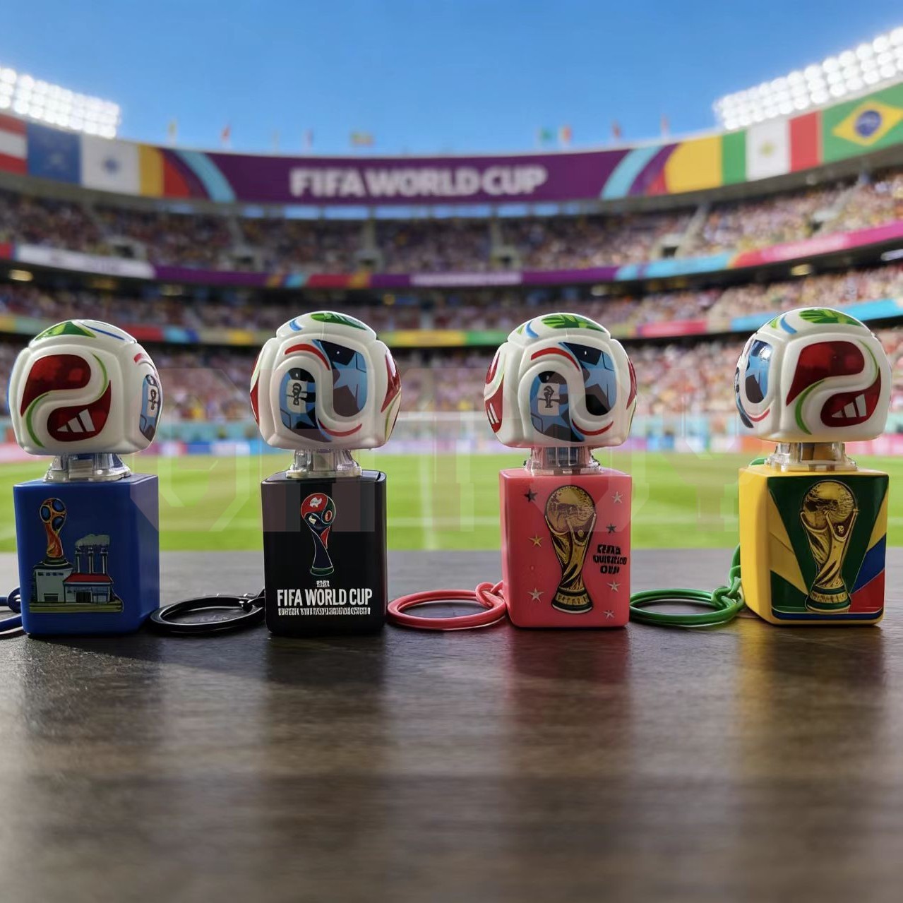 Jewelry Making For Adults - Брелок-сувенир FIFA 2026 с подсветкой и
