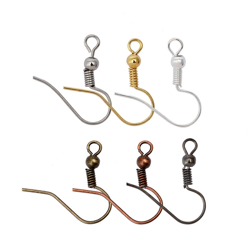 Jewelry Making Gold Wire - Застежки для сережек, золотистые, антикварные, бронзовые,