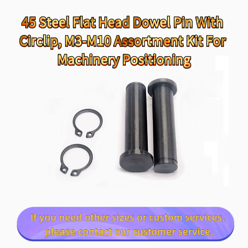 Head Pin Assorted - Штифт с плоской головкой из стали