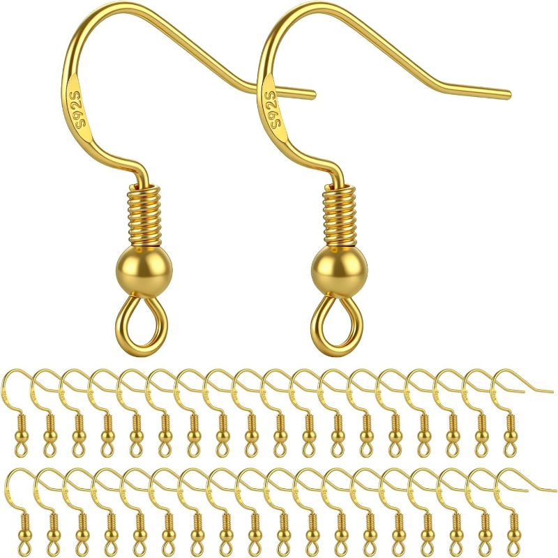 Jewelry Making Gold Wire - 50 шт. позолоченных серебряных (925 пробы)
