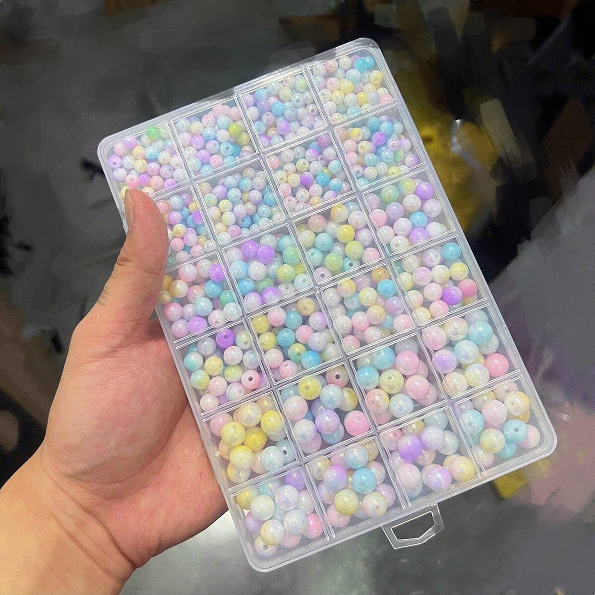 Набор из 800 шт. бусин (24 яче – обзор и цена Jewelry Making Birthday Party