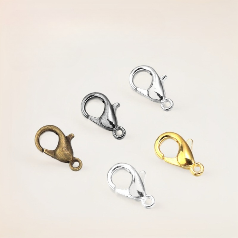 100 шт. застежек-лобстеров из  – обзор и цена Jewelry Making Materials