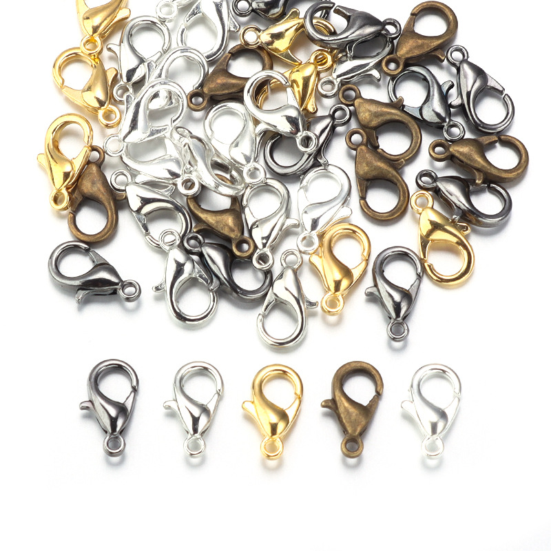 100 шт. застежек-лобстеров из  – обзор и цена Jewelry Making Materials