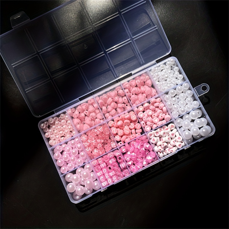 Коробка с розовым алфавитом из – обзор и цена Jewelry Making Diy Kit