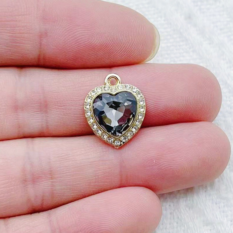 10 шт. подвесок в форме сердца – обзор и цена Jewelry Making Birthday Party