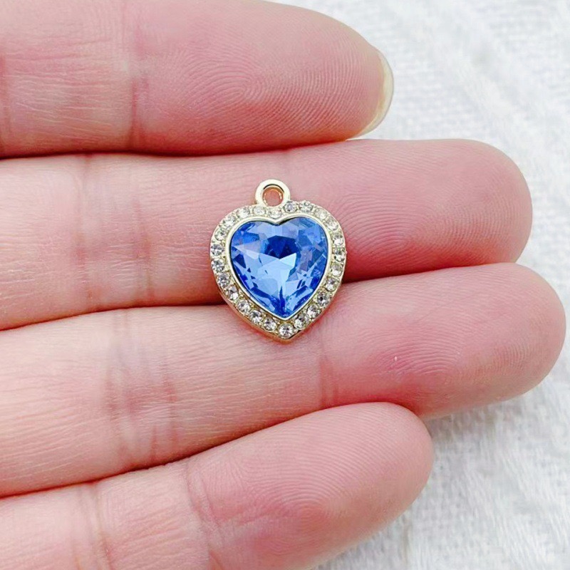 10 шт. подвесок в форме сердца – обзор и цена Jewelry Making Birthday Party