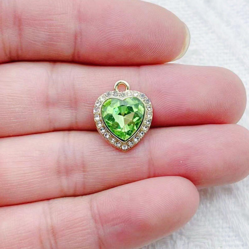 10 шт. подвесок в форме сердца – обзор и цена Jewelry Making Birthday Party