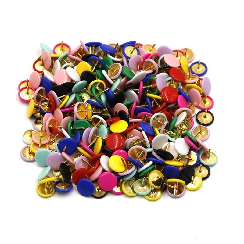 200 шт. кнопок-гвоздиков с кру – обзор и цена Head Pin Assorted