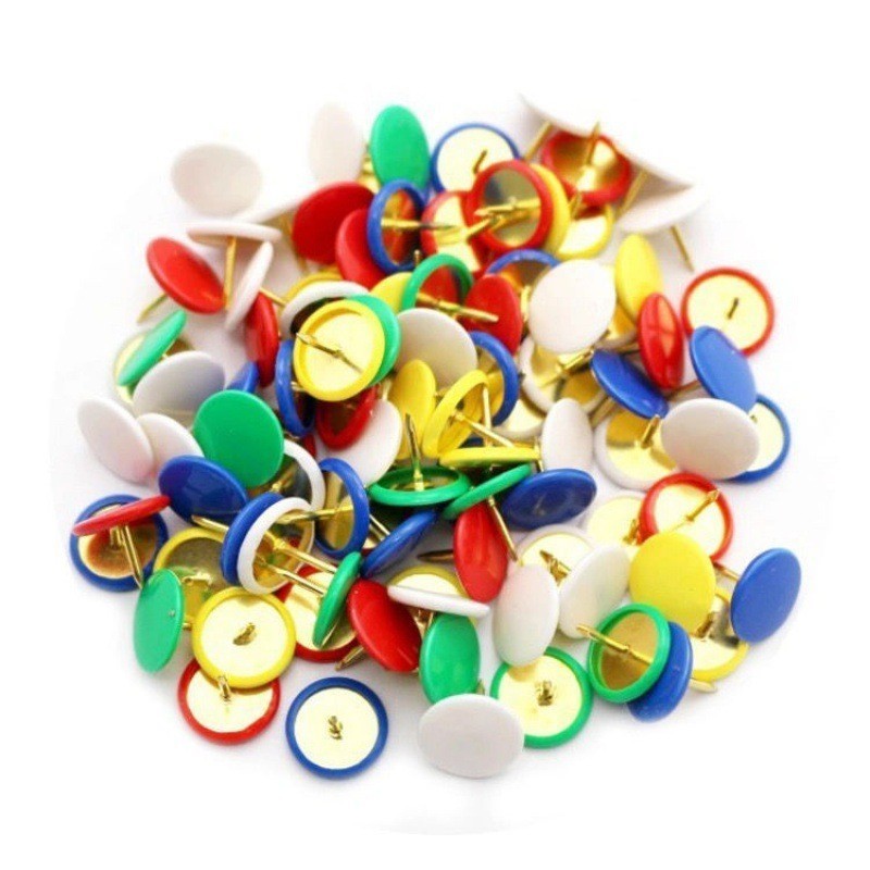 118 шт. кнопок-гвоздиков с кру – обзор и цена Head Pin Assorted