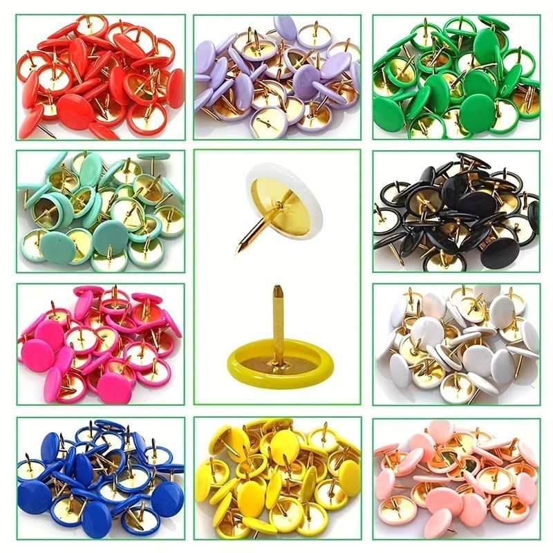 435 шт. кнопок-гвоздиков с кру – обзор и цена Head Pin Assorted