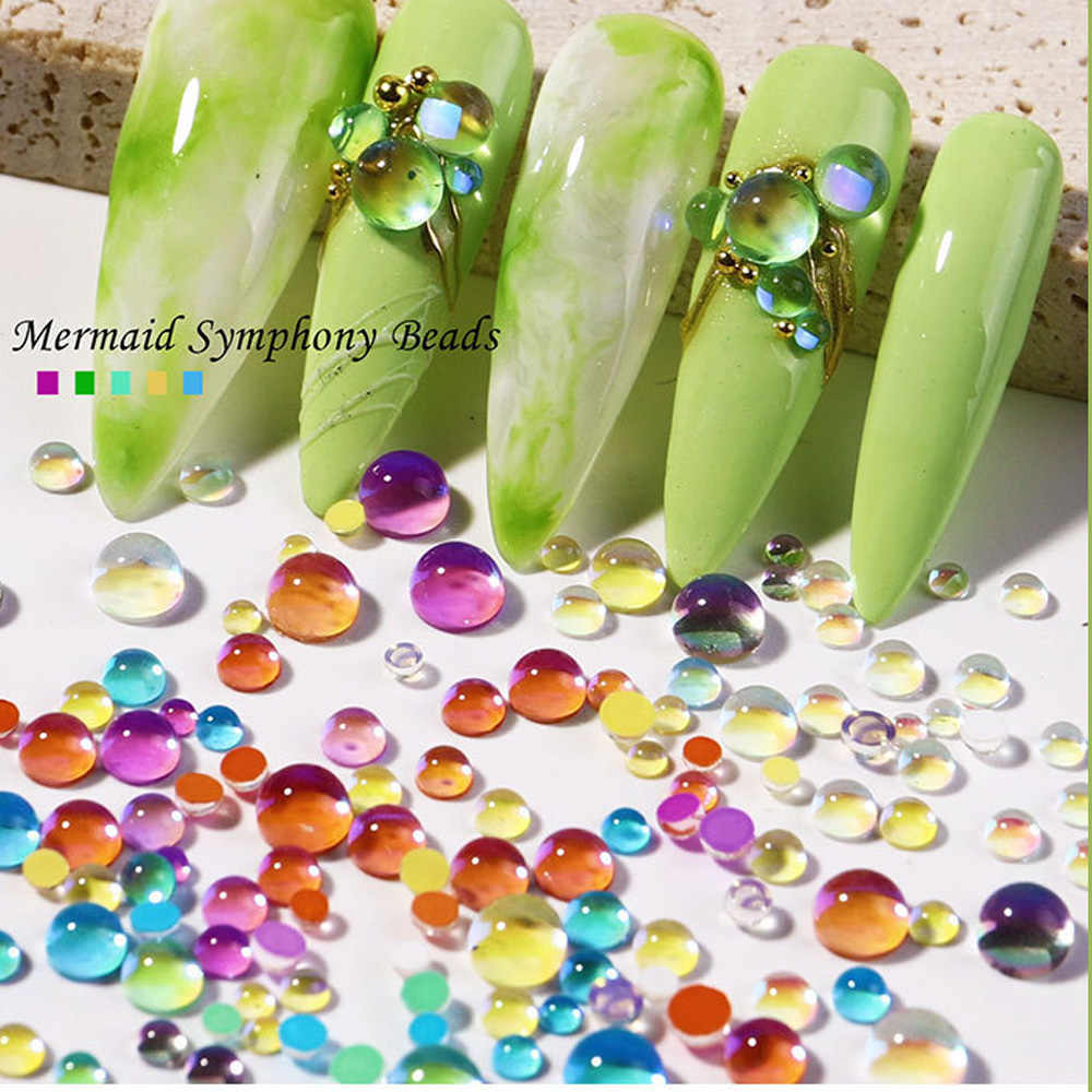 300 шт. декоративных элементов – обзор и цена Crystal Bead Mix