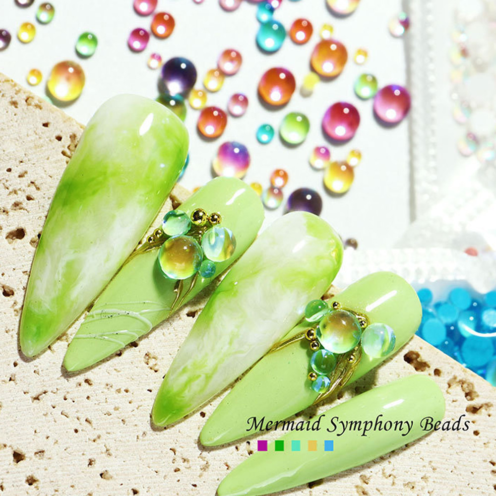 300 шт. декоративных элементов – обзор и цена Crystal Bead Mix