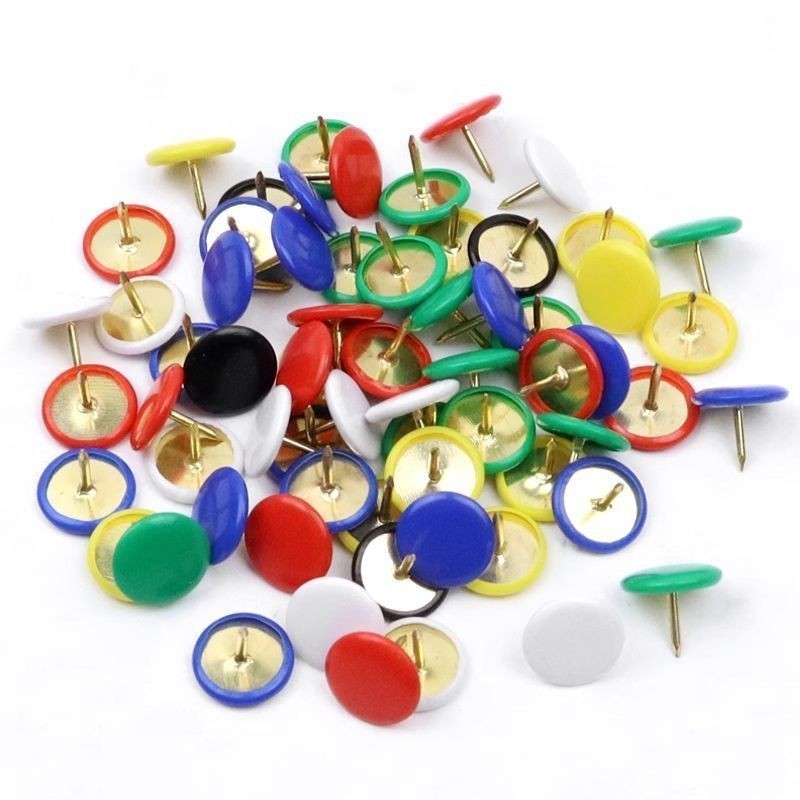 Набор круглых кнопок-гвоздиков – обзор и цена Head Pin Assorted