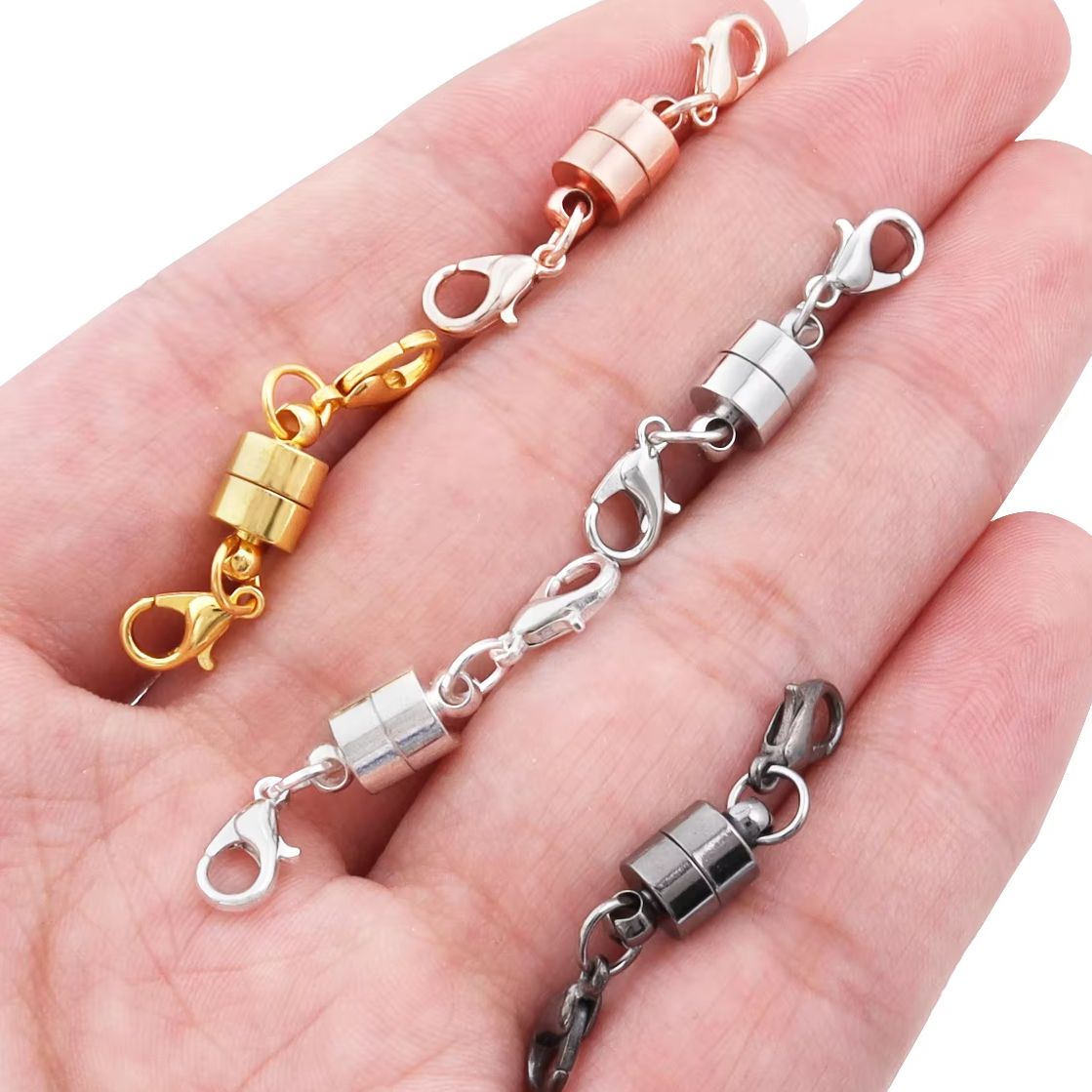 5 компл./лот магнитные застежк – обзор и цена Jewelry Making Materials