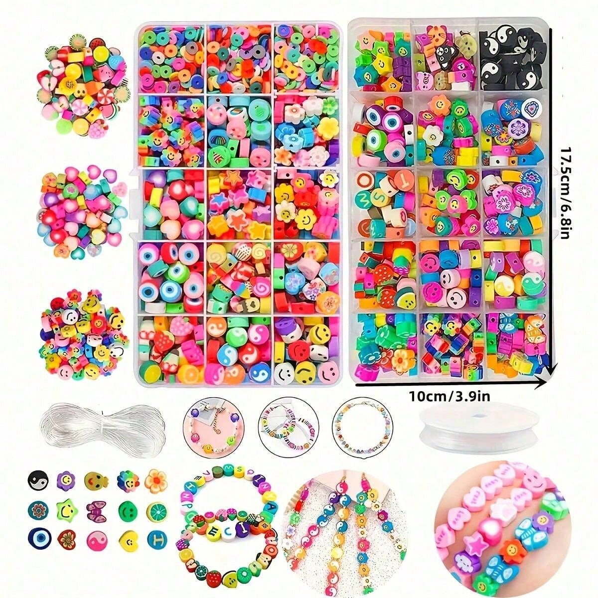 Набор из 1450/1200/250 бусин и – обзор и цена Jewelry Making Diy Kit