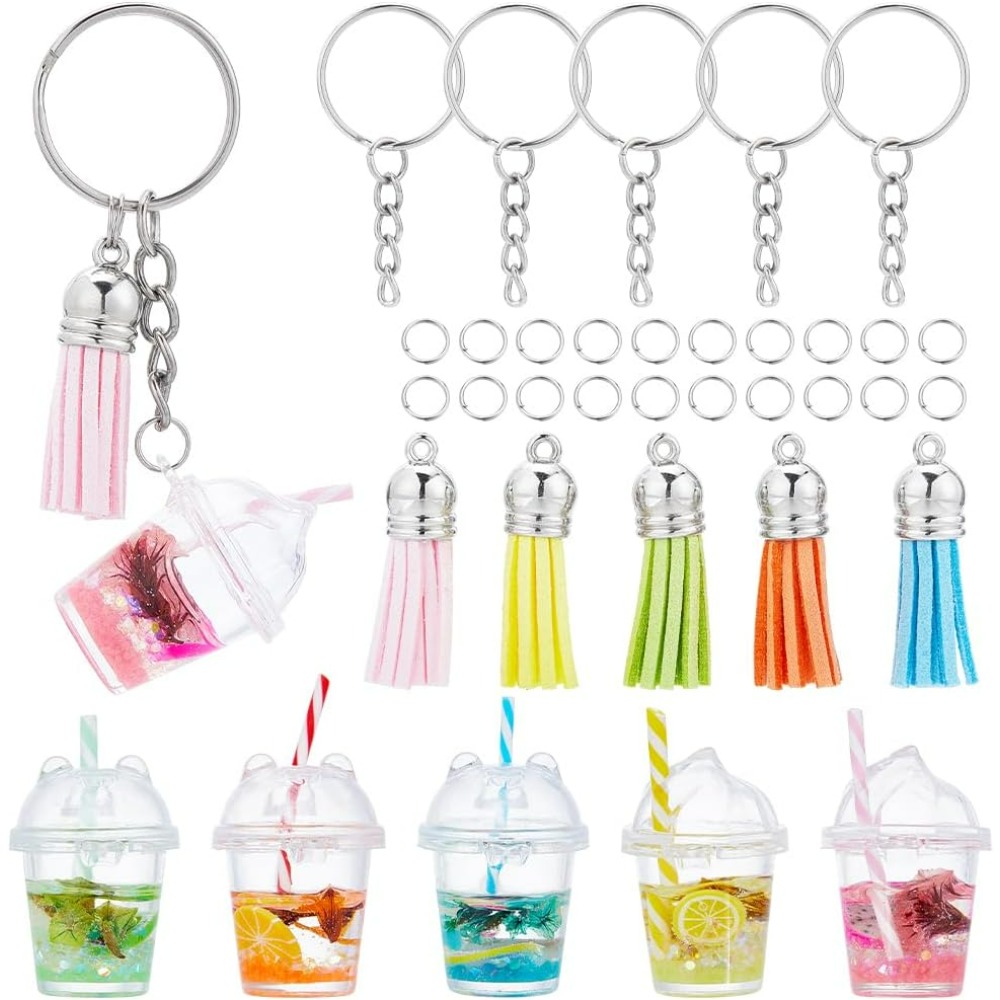35 шт., 5 комплектов, брелок д – обзор и цена Jewelry Making Diy Kit