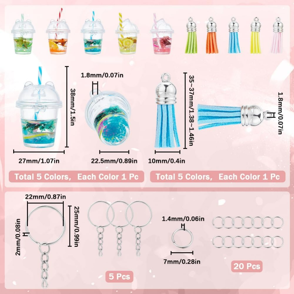 35 шт., 5 комплектов, брелок д – обзор и цена Jewelry Making Diy Kit