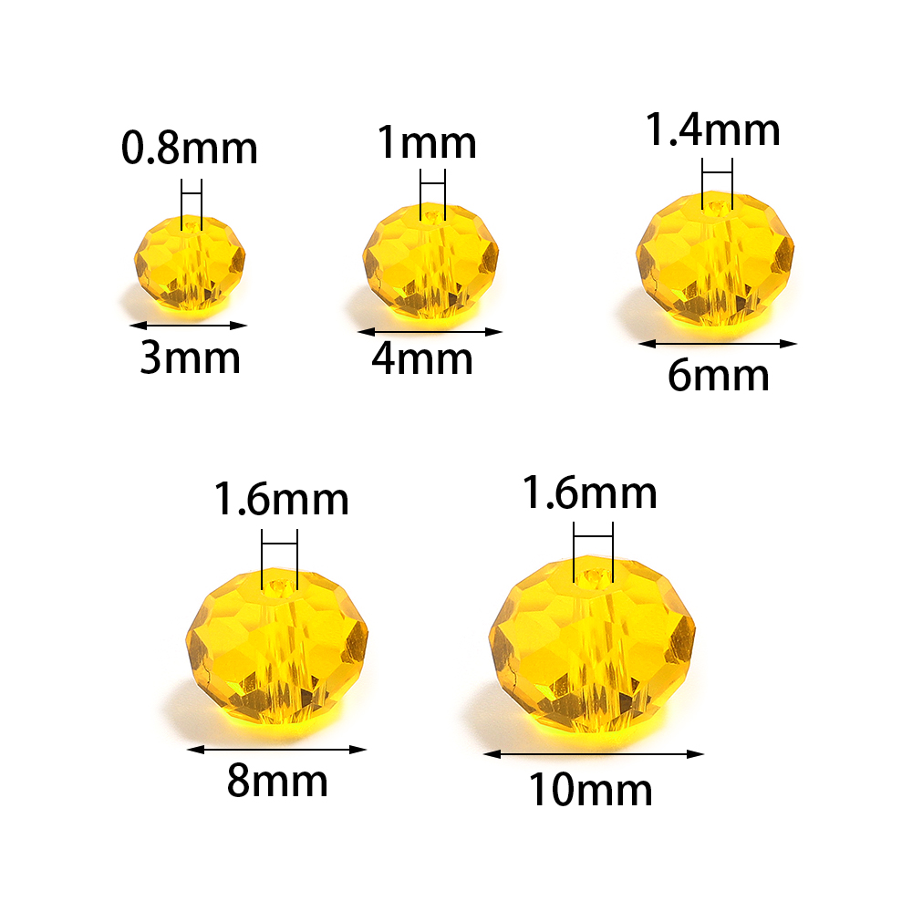 50-200 шт. граненые хрустальны – обзор и цена Crystal Bead Mix