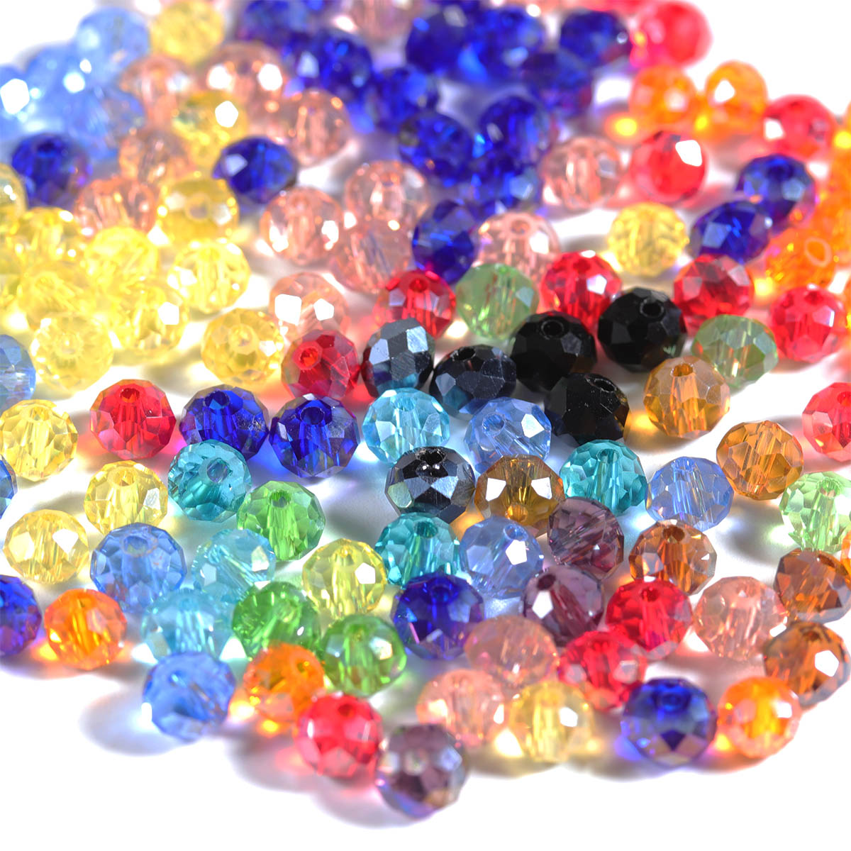 50-200 шт. граненые хрустальны – обзор и цена Crystal Bead Mix