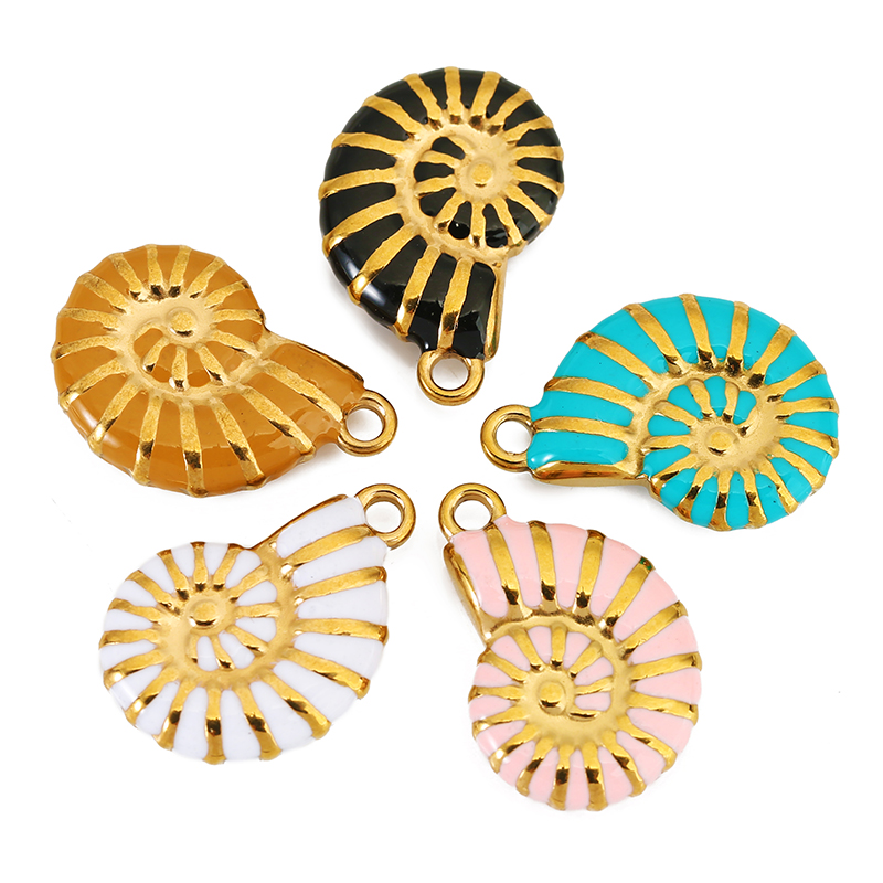 4 шт. подвески-ракушки из нерж – обзор и цена Jewelry Making Tools And Supplies