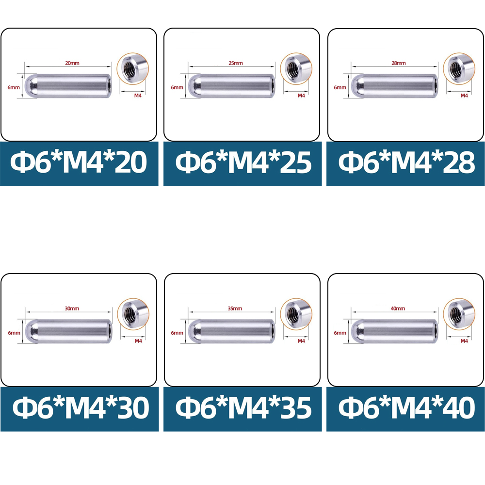 Набор цилиндрических установоч – обзор и цена Head Pin Assorted