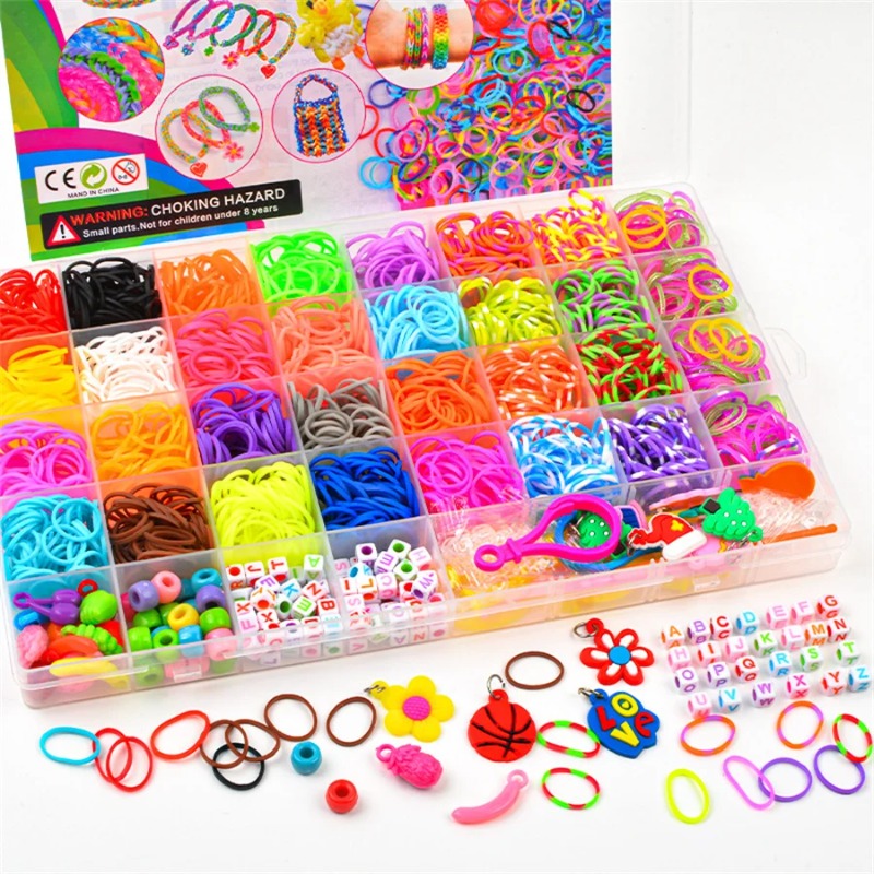 4300+ штук, 32 ярких цвета, на – обзор и цена Jewelry Making Diy Kit