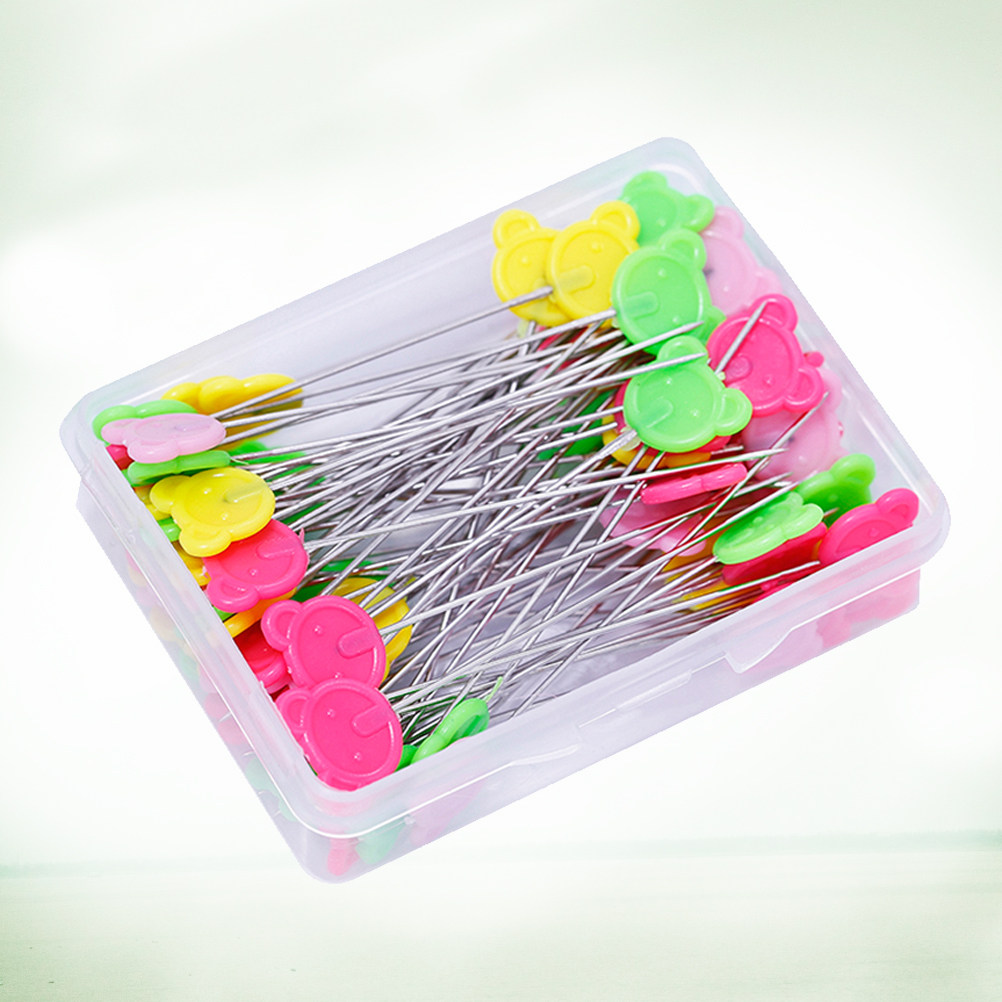 Набор из 50 плоских булавок с  – обзор и цена Head Pin Assorted