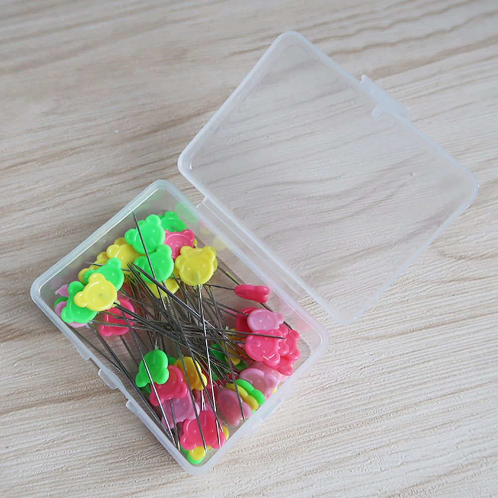 Набор из 50 плоских булавок с  – обзор и цена Head Pin Assorted