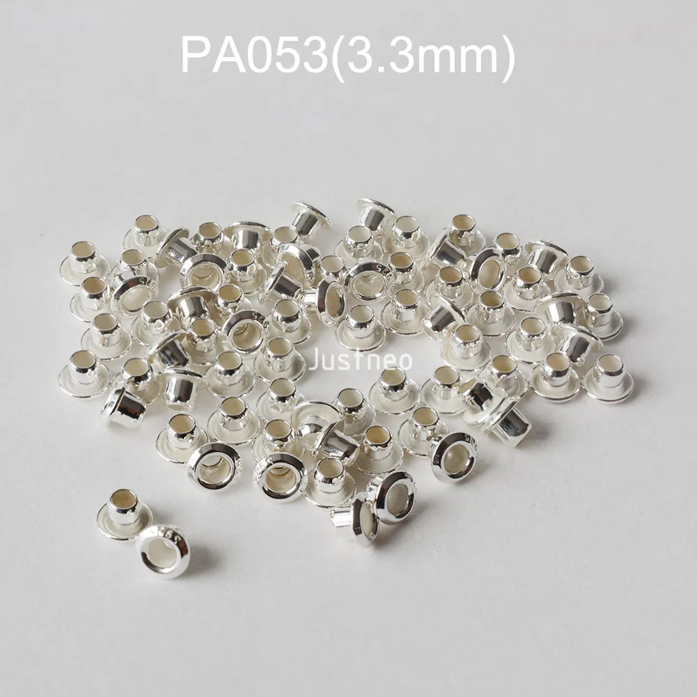 Заклепка с люверсами из стерли – обзор и цена Jewelry Making Rivets