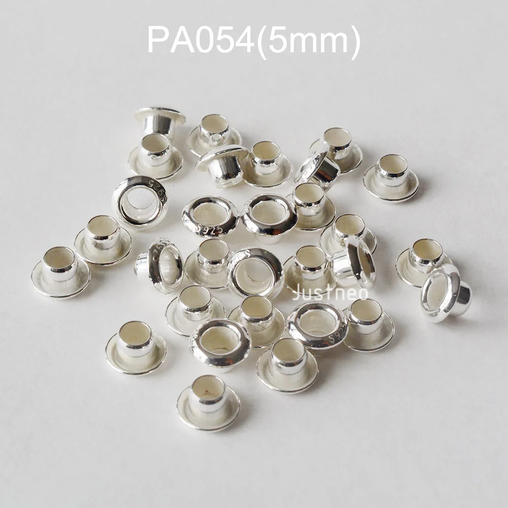 Заклепка с люверсами из стерли – обзор и цена Jewelry Making Rivets