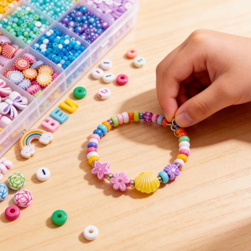 Красочные бусины DIY Craft Наб – обзор и цена Jewelry Making Education